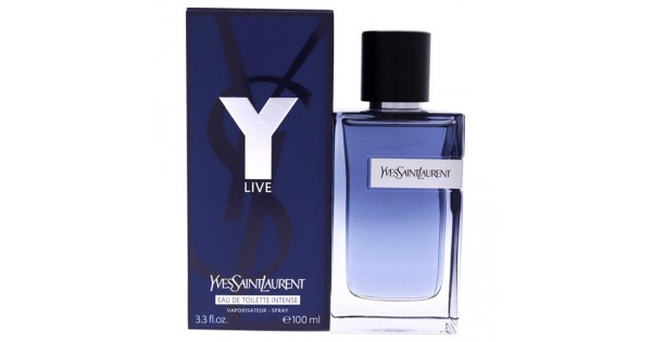 Yves Saint Laurent YSL Y Live Intense EDT For Him 100ml 3.3oz